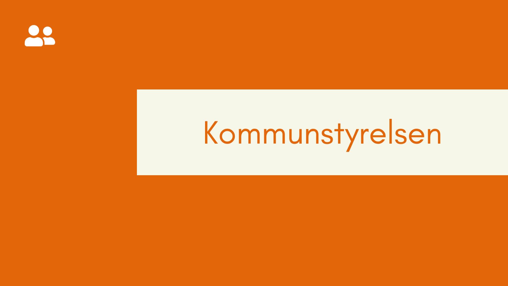 Kommunstyrelsen